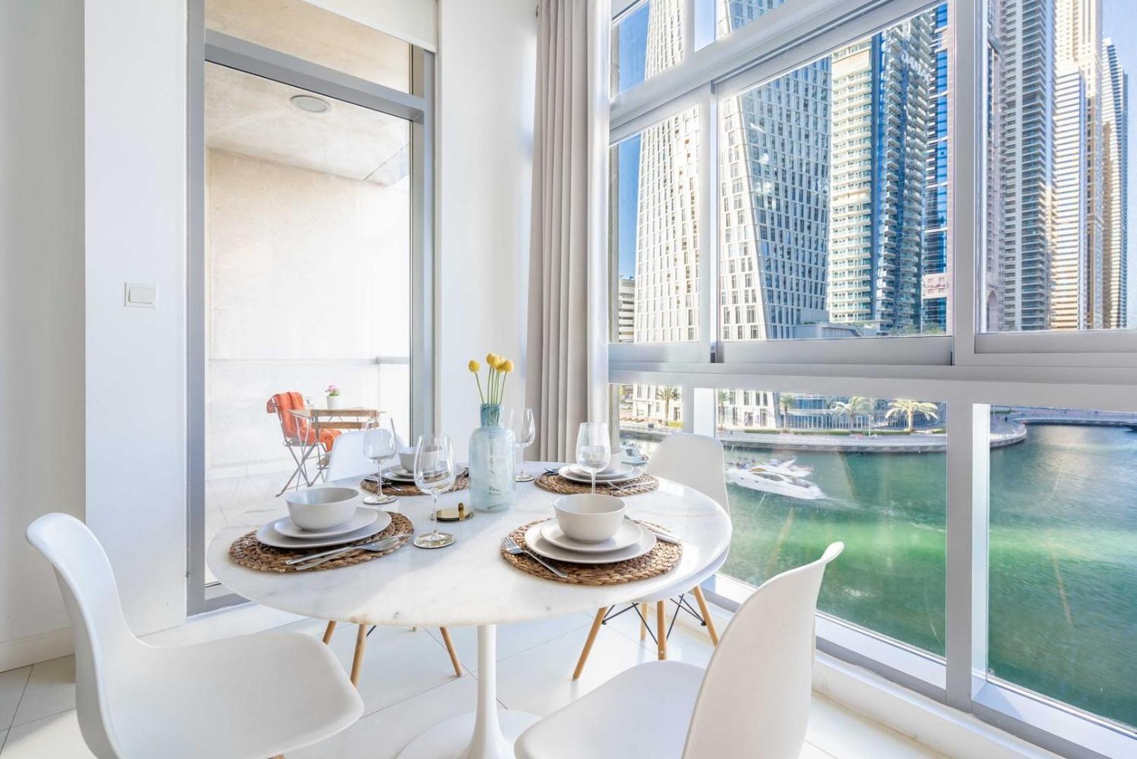 Guestready - Right On The Waterfront Apartment Dubai Bagian luar foto